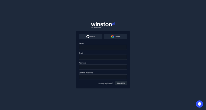 Create your API account for free